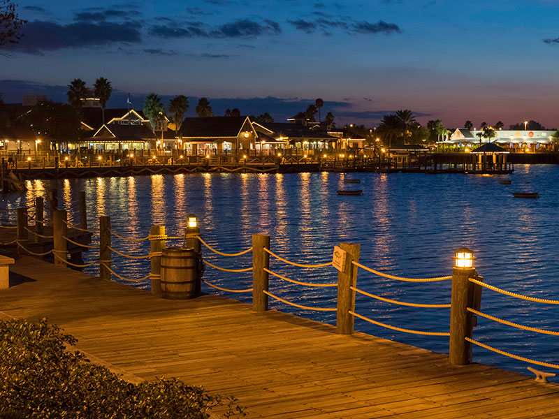 Boardwalk at Night
