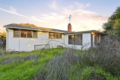 Fixer-upper home sold as-is in San Jose, California