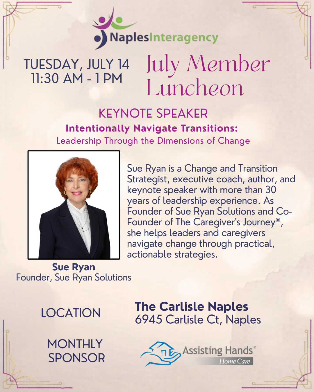 July Luncheon