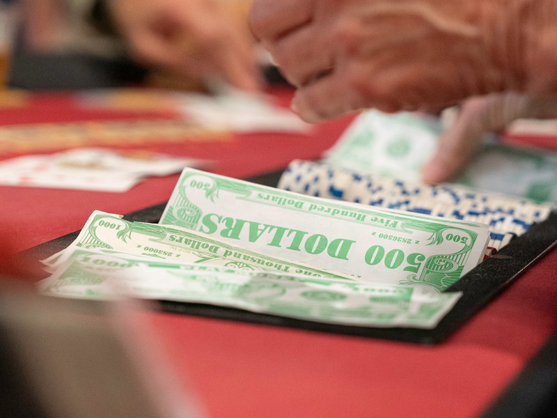 Chips for charity sponsors