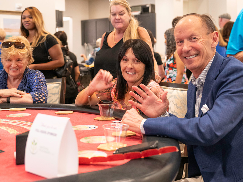 Chips for charity sponsors