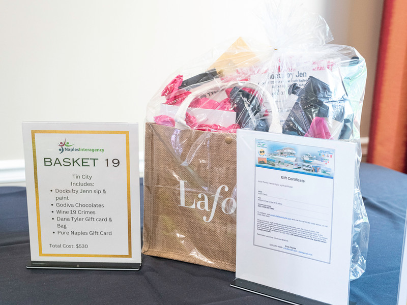 Chips for charity sponsors