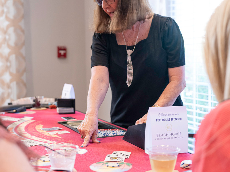 Chips for charity sponsors