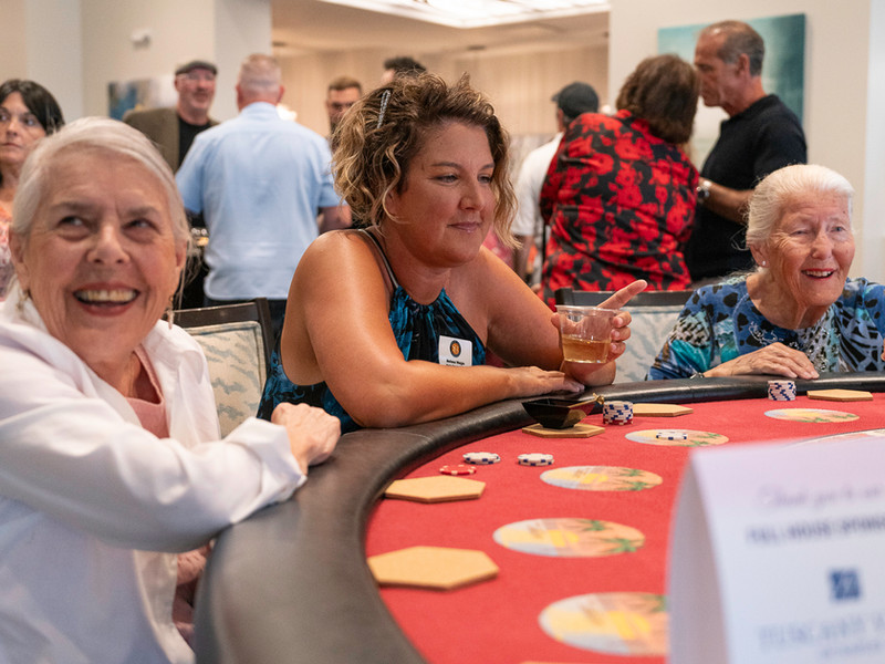 Chips for charity sponsors