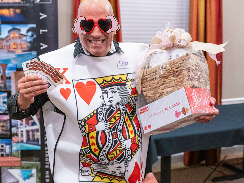 Chips for charity sponsors