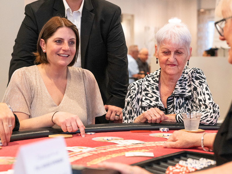 Chips for charity sponsors