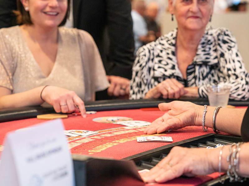 Chips for charity sponsors