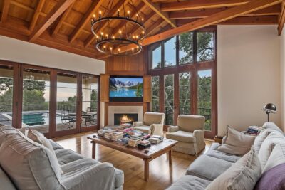 Serene luxury Malibu home interior with natural light – representing peace of mind and trust in professional property management
