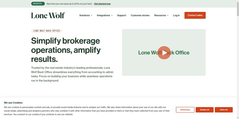 Lone Wolf Back Office