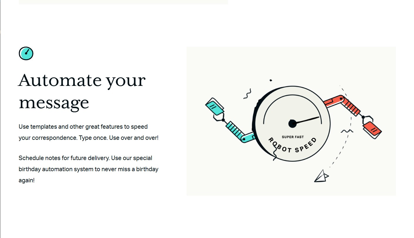Handwrytten - Automate your message