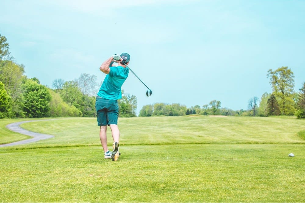 Golfing