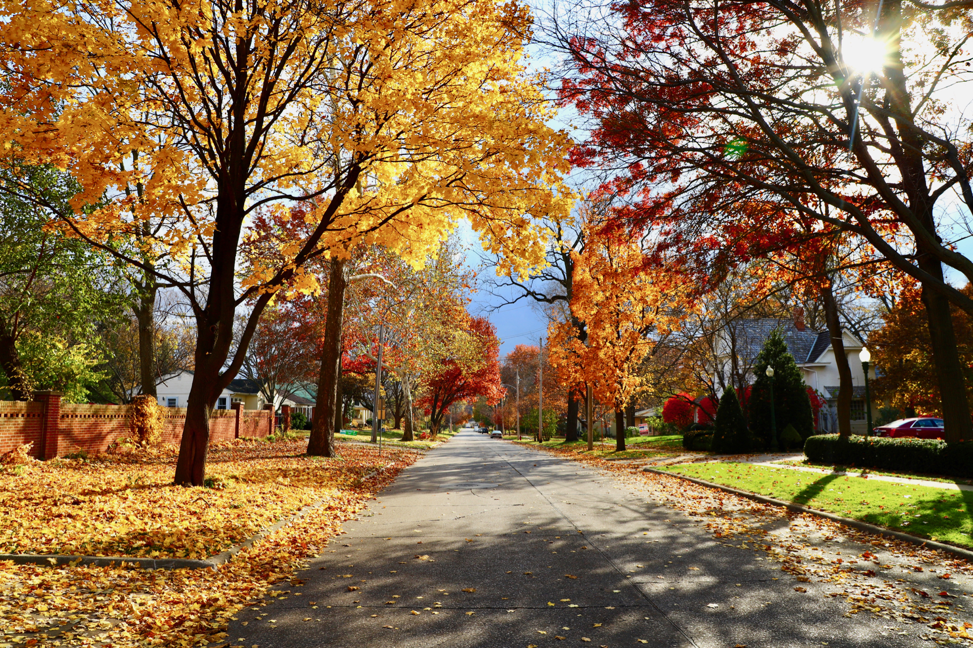 Iowa City in the Fall