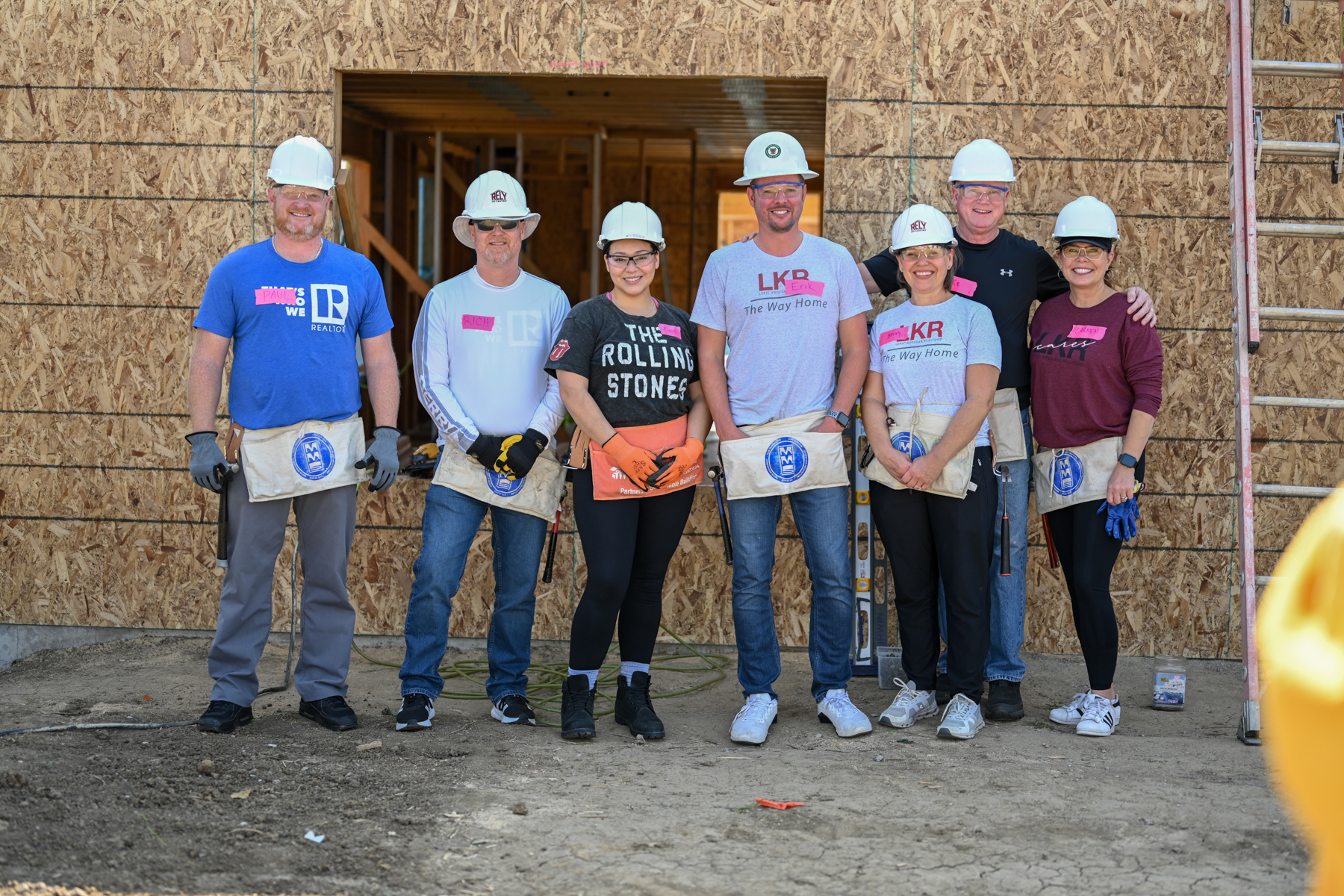 Lepic-Kroeger, REALTORS® volunteer with Habitat for Humanity of Iowa Valley