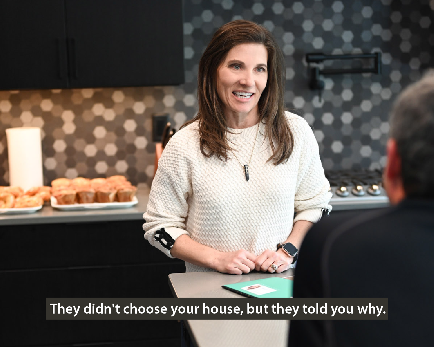 Feedback at an open house