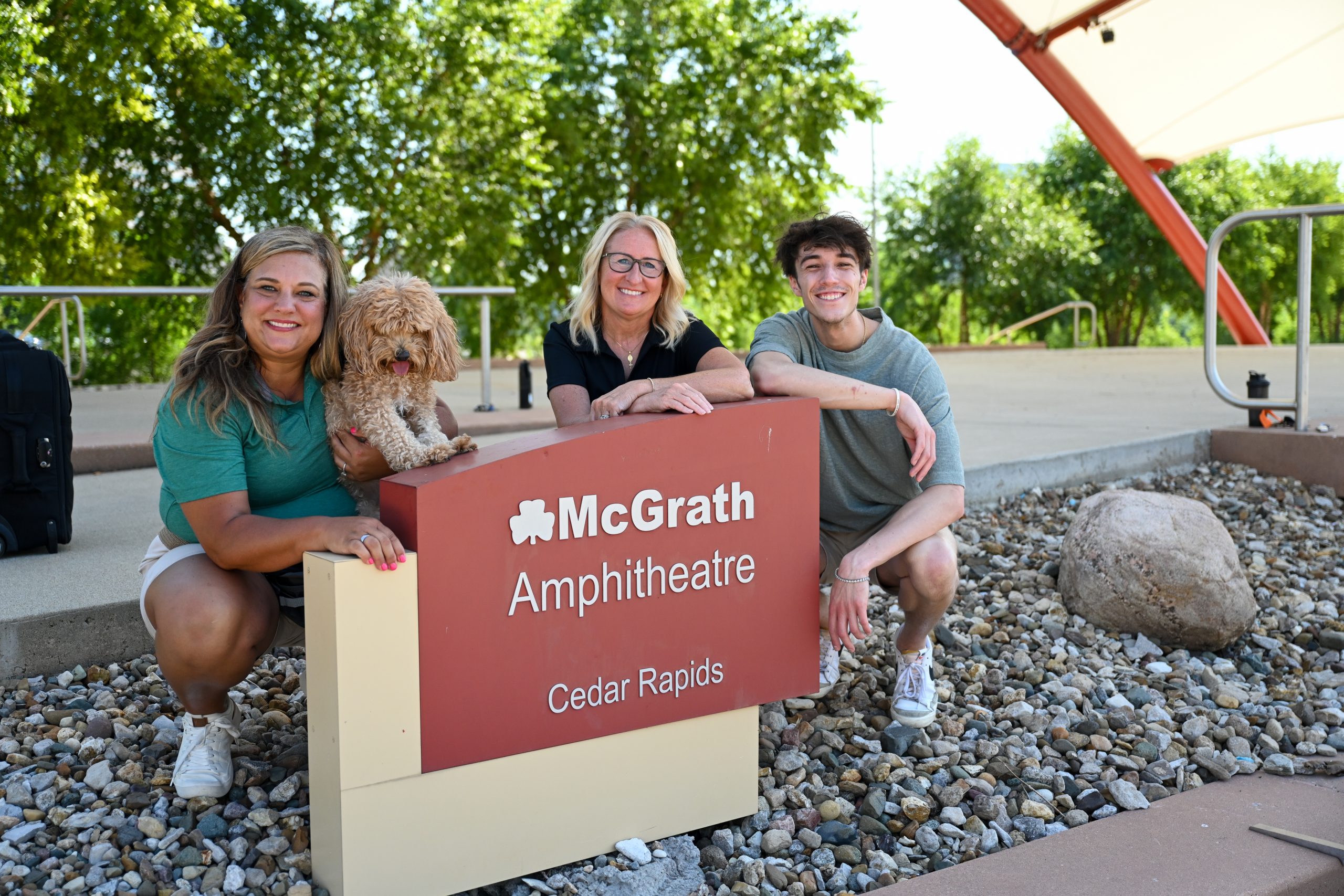 McGrath Amphitheater in Cedar Rapids, Iowa