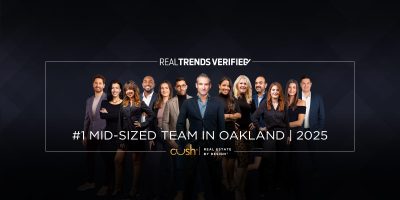Award-winning Cush Real Estate team named #1 Mid-Sized Real Estate Team in Oakland by RealTrends 2025