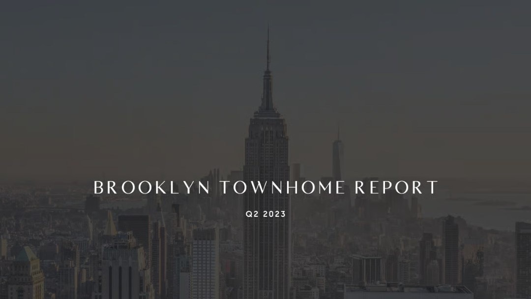 Brooklyn Local Townhome Report Q2 2023