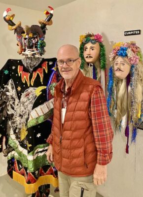 Bill LeVasseur, founder of the Mask Museum