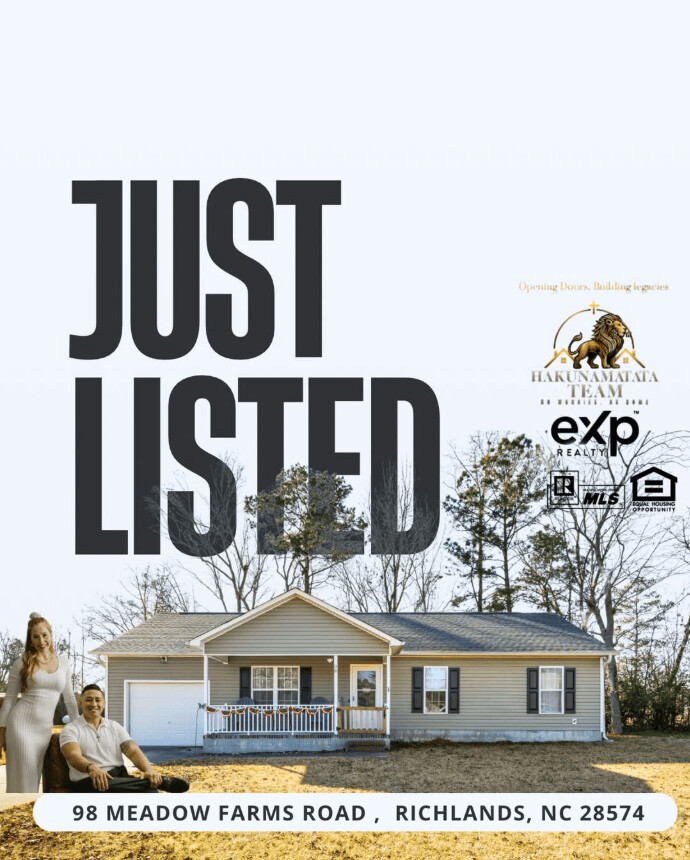 Just Listed - New property listing announcement