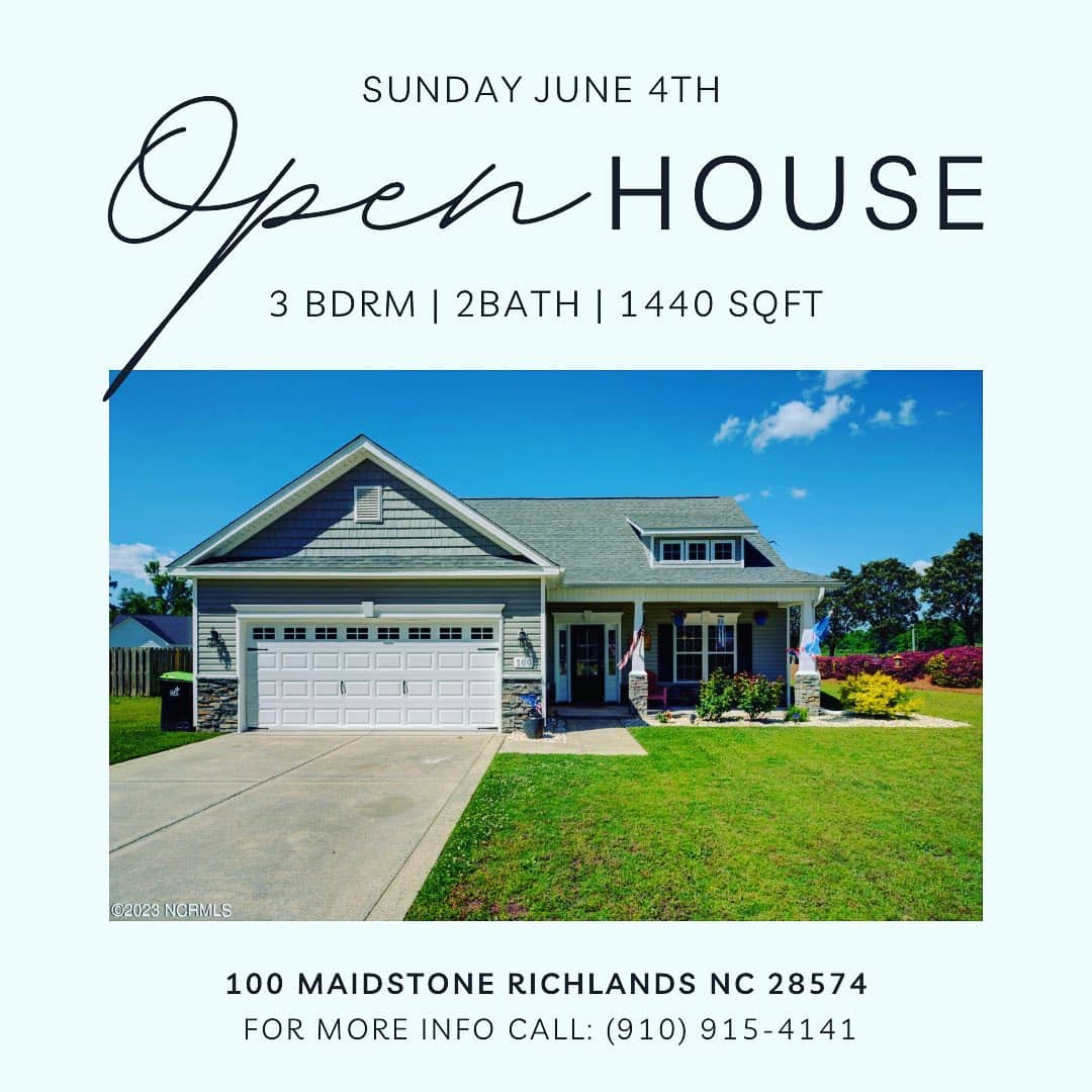 Open House announcement