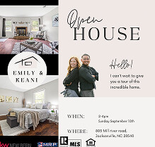 Open House event details