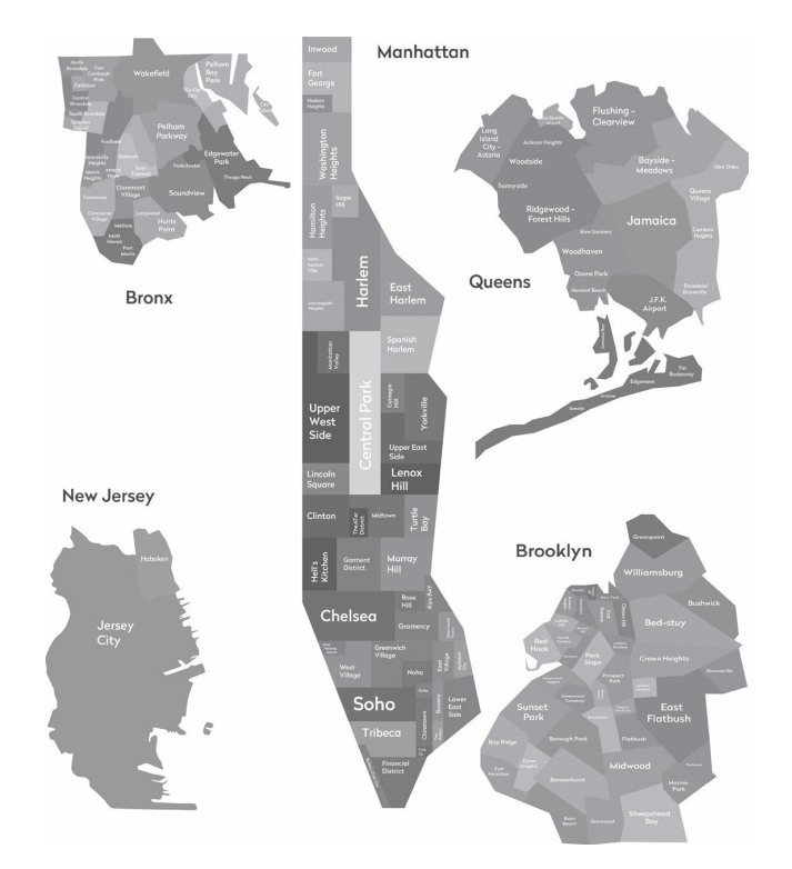 New York City Neighborhood Map
