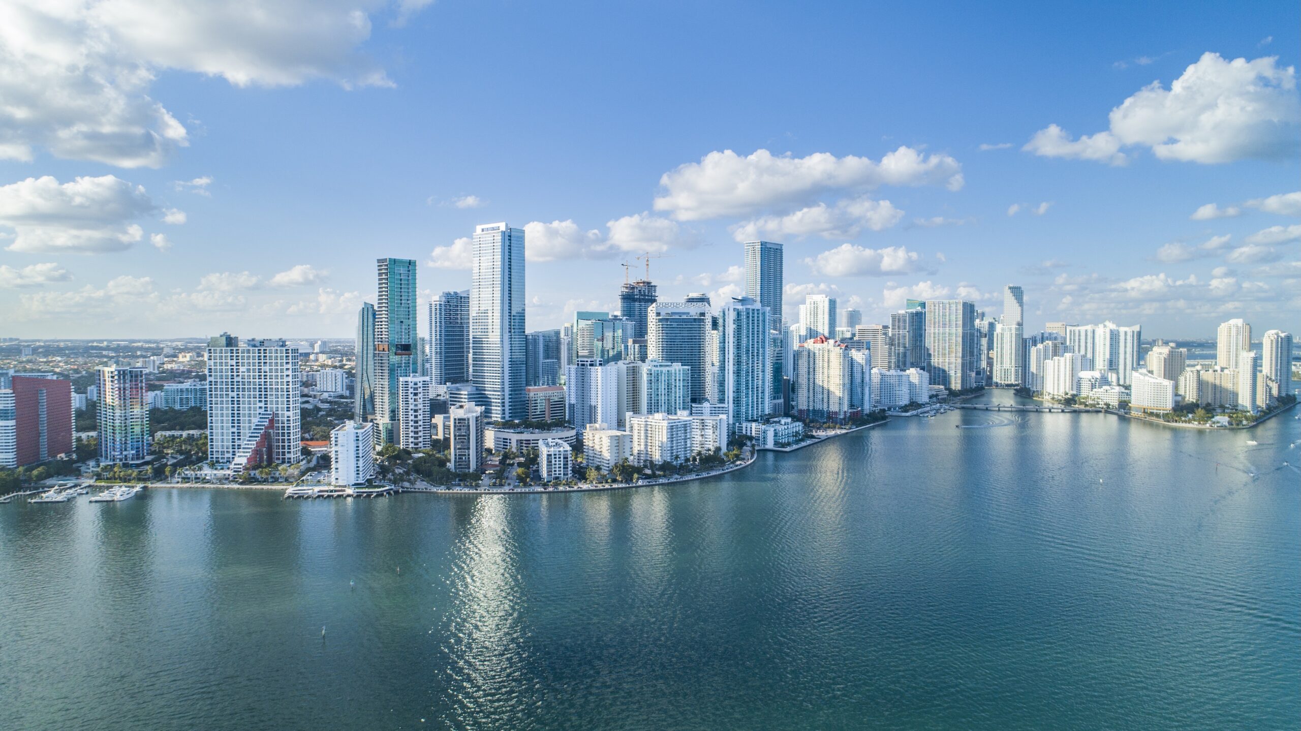 Aerial view of Coconut Grove