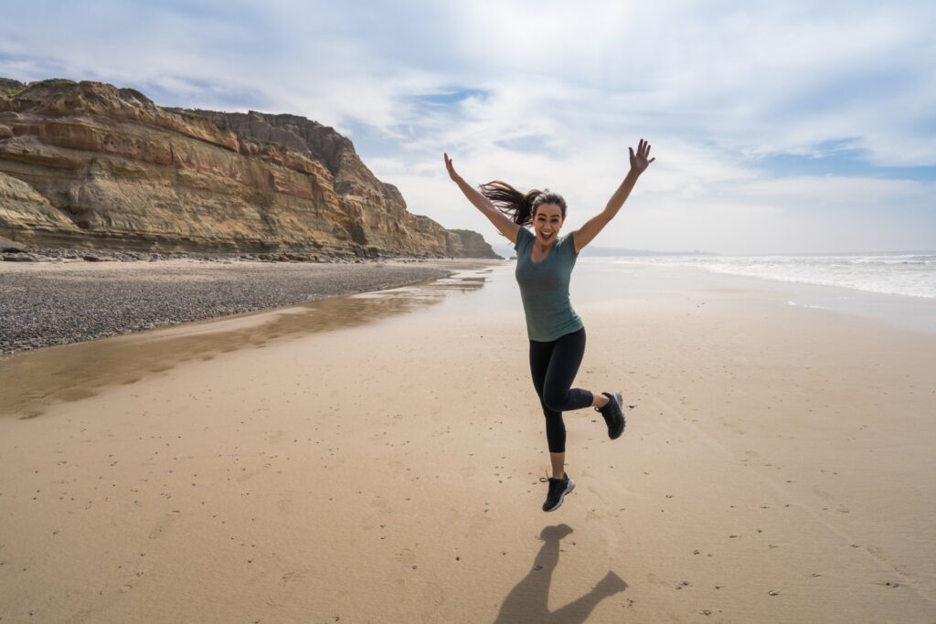 Women On Torrey Pines State Beach