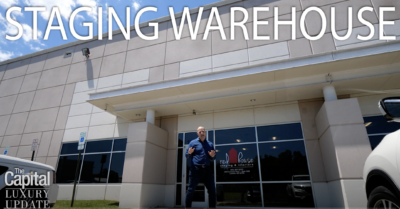 Home staging warehouse