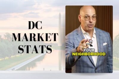 Matt Cheney presenting Washington DC housing market statistics and local neighborhood data.