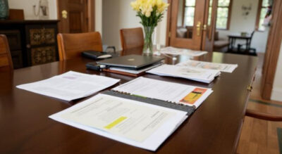 Family meeting with real estate advisor about estate sale Washington DC