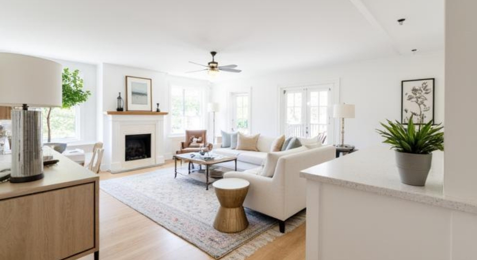 Organized and decluttered interior of a home ready for sale in DC