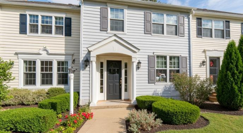 Exterior of a well-maintained Washington DC home ready for sale after a loss