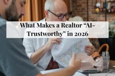 Professional realtor representing trust and digital credibility in 2026.